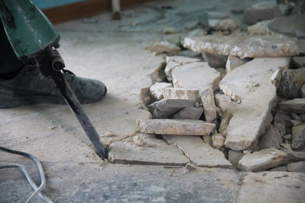 Concrete Slab Removal in Fayetteville