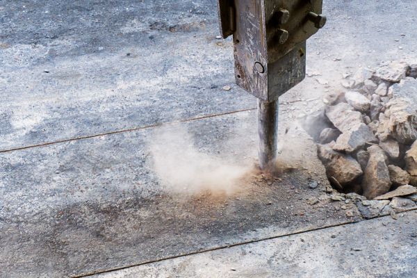 Concrete Patio Removal in Fayetteville