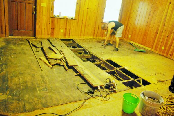 Subfloor Demolition in Fayetteville