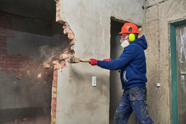 Concrete Wall Demolition in Fayetteville